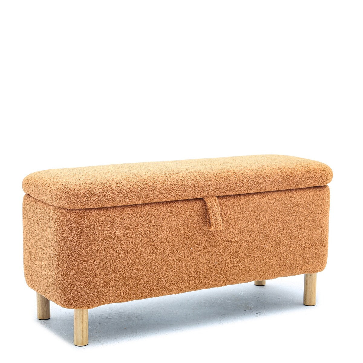 Upholstered Storage Entryway Bench