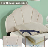 Upholstered Twin Size Platform Bed for Kids