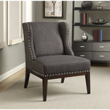 Upholstered Wingback Accent Chair