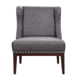 Upholstered Wingback Accent Chair