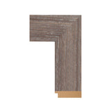 Urban Country Accent Mirror - Weathered Brown