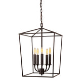 Urban District 114208 Five Light Lanterns Austin Oil Rubbed Bronze - Exact Size