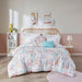 Intelligent Design Kids Kinsley Blush Woodland Animals Cotton Reversible Comforter Set