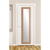 Urban Rustic Farmhouse Over the Door Mirror - 21.5 x 71