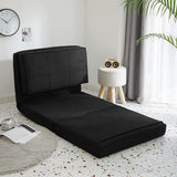 Urban Shop Ultra Suede Convertible Flip Chair