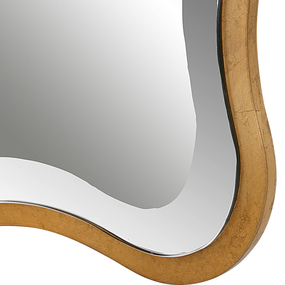 Uttermost Aneta Gold Scalloped Mirror - 24"x 36"