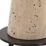 Uttermost Arthur Crystal Drink Table - 23'' H X 10'' W X 10'' D