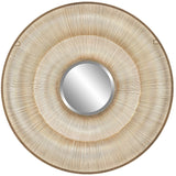 Uttermost Bauble Round Gold Mirror - 42.125" dia