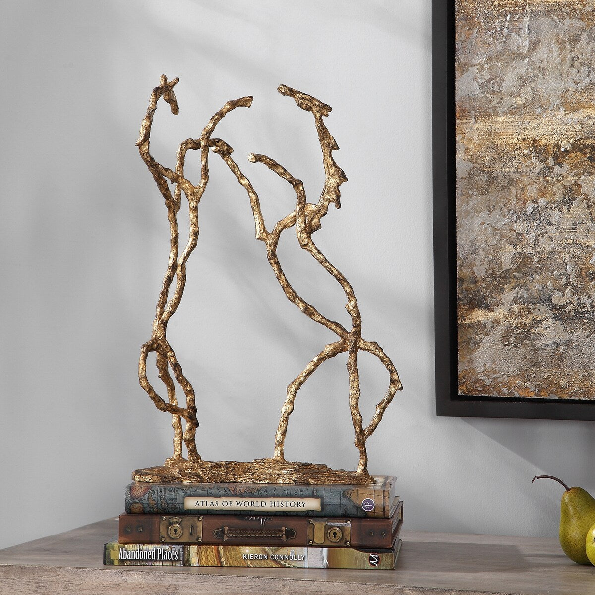 Uttermost Equine Gold Sculpture