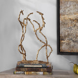 Uttermost Equine Gold Sculpture