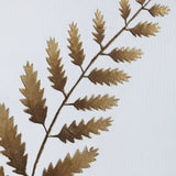 Uttermost Forest Ferns Gold Hand Painted Arts (Set of 4) - White