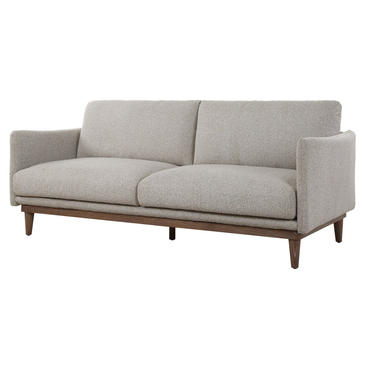 Uttermost Freefall Gray Ceruse Sofa - 33"Hx 83"Wx 36.25 "D