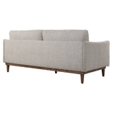 Uttermost Freefall Gray Ceruse Sofa - 33"Hx 83"Wx 36.25 "D