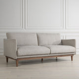 Uttermost Freefall Gray Ceruse Sofa - 33"Hx 83"Wx 36.25 "D