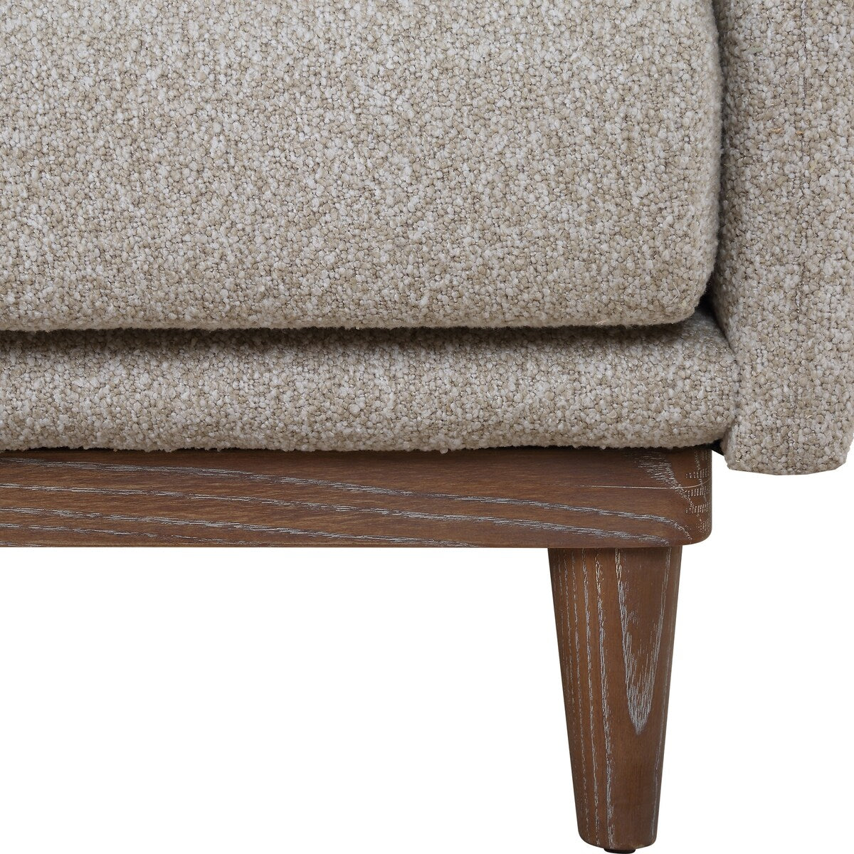 Uttermost Freefall Gray Ceruse Sofa - 33"Hx 83"Wx 36.25 "D