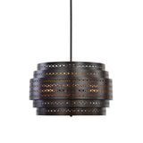 Uttermost Fuller Dark Bronze 3-light Chandelier