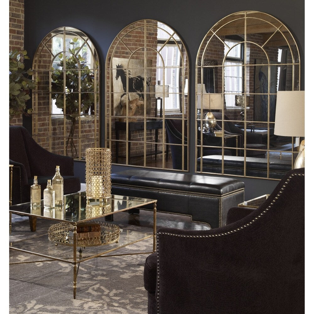 Uttermost Grantola Antiqued Gold Mirror