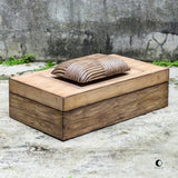Uttermost Jaxon Mahogany Wood Box
