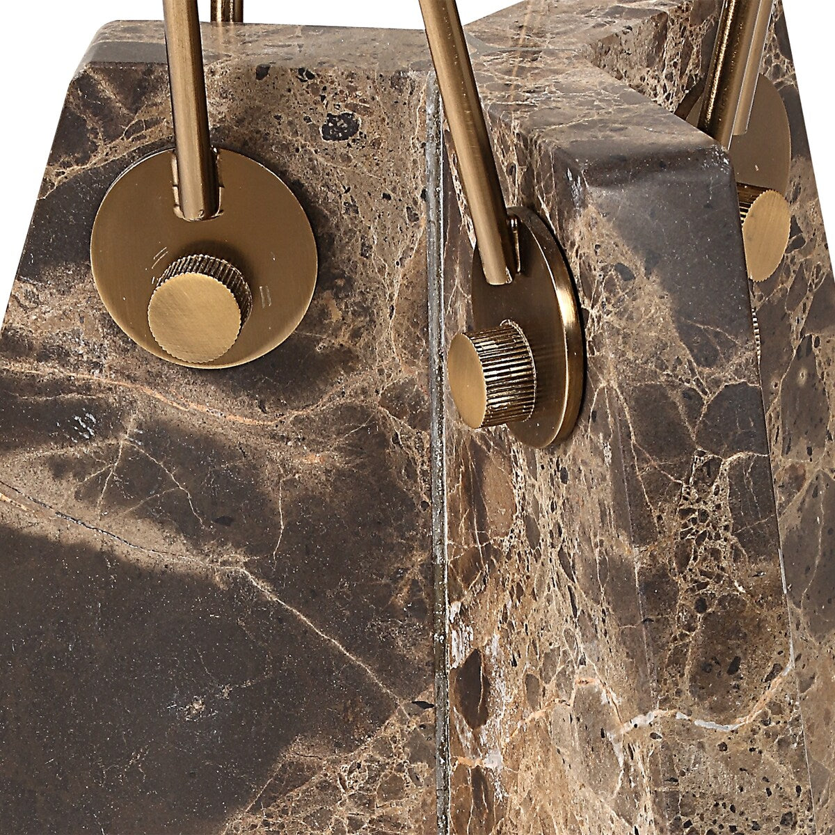 Uttermost Levitate Marble Accent Table - 23.25"H x 16"W x 16"D