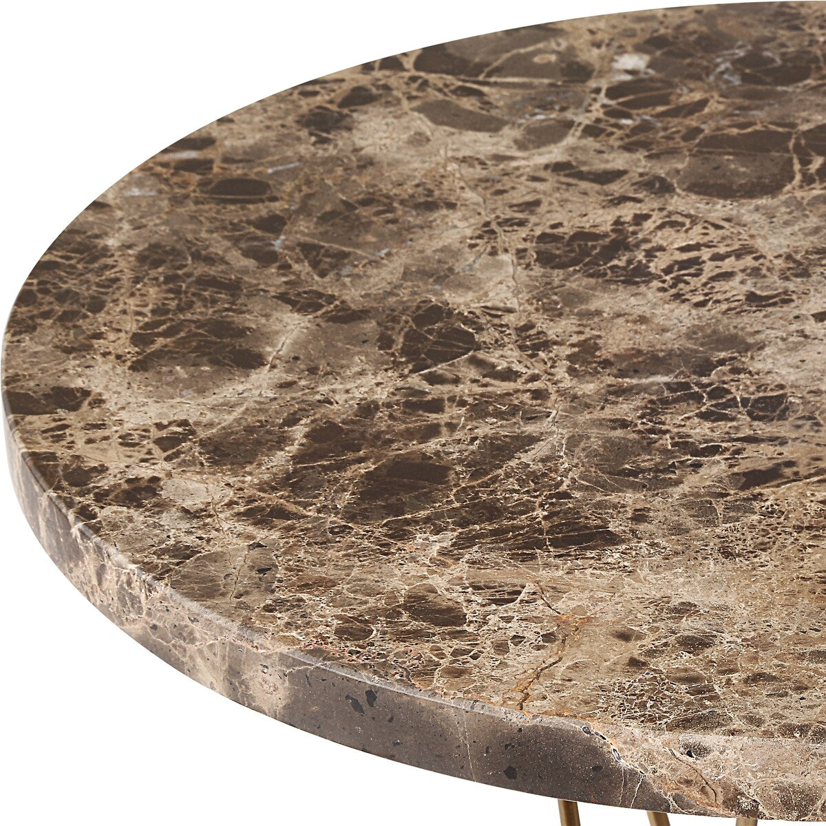 Uttermost Levitate Marble Accent Table - 23.25"H x 16"W x 16"D