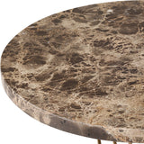 Uttermost Levitate Marble Accent Table - 23.25"H x 16"W x 16"D
