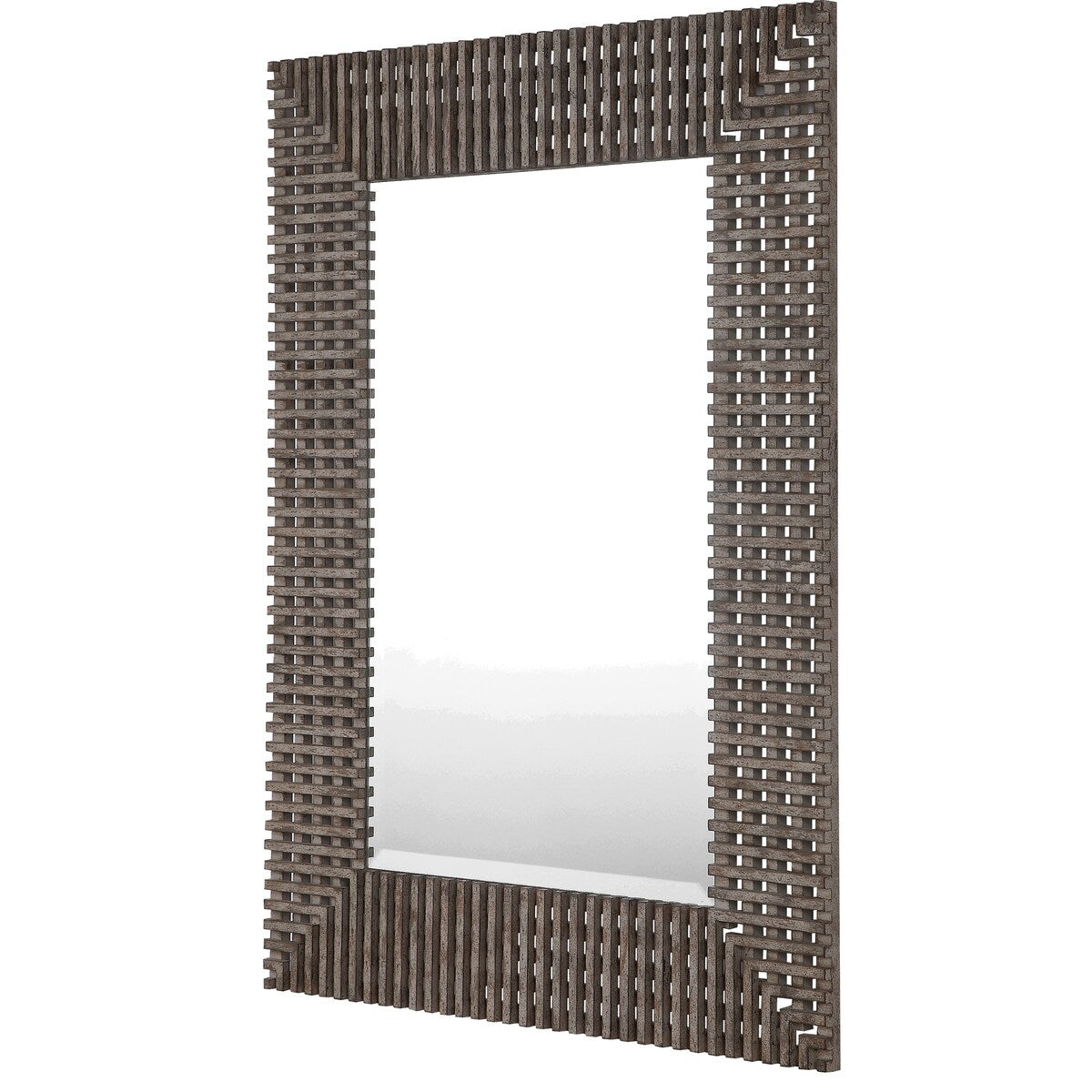 Uttermost Tarquin Crosshatched Mirror