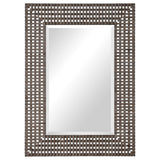 Uttermost Tarquin Crosshatched Mirror