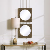 Uttermost The Hive Gold Square Mirrors (Set of 2)