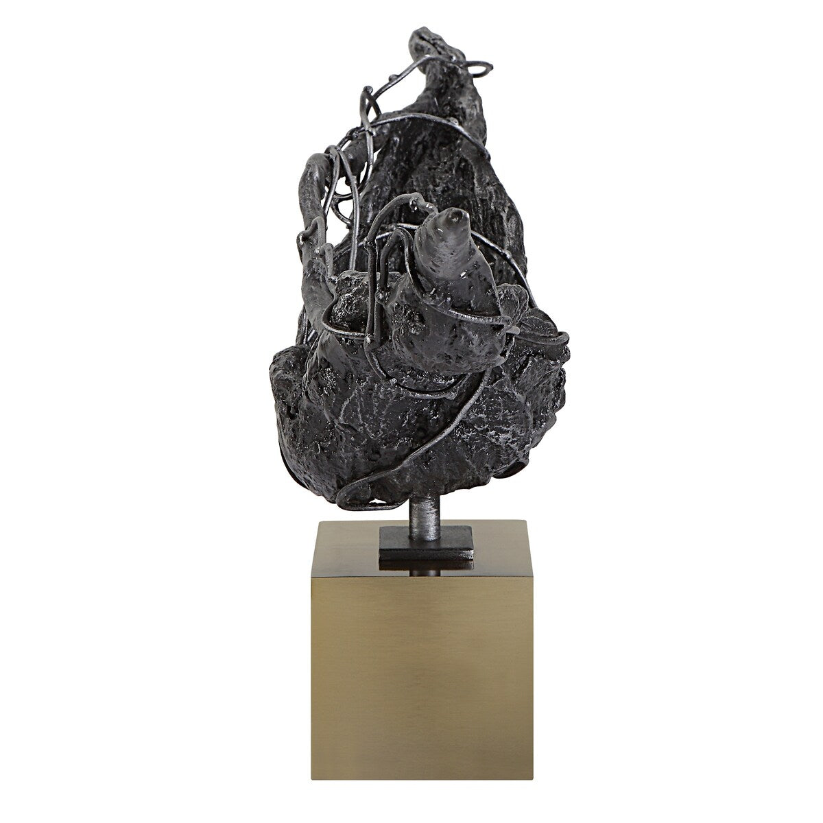 Uttermost Tranquility Abstract Sculpture - 19.25"W x 8.5"H x 3.5"D