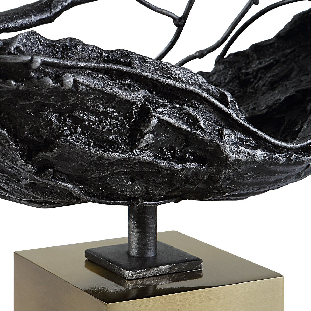 Uttermost Tranquility Abstract Sculpture - 19.25"W x 8.5"H x 3.5"D