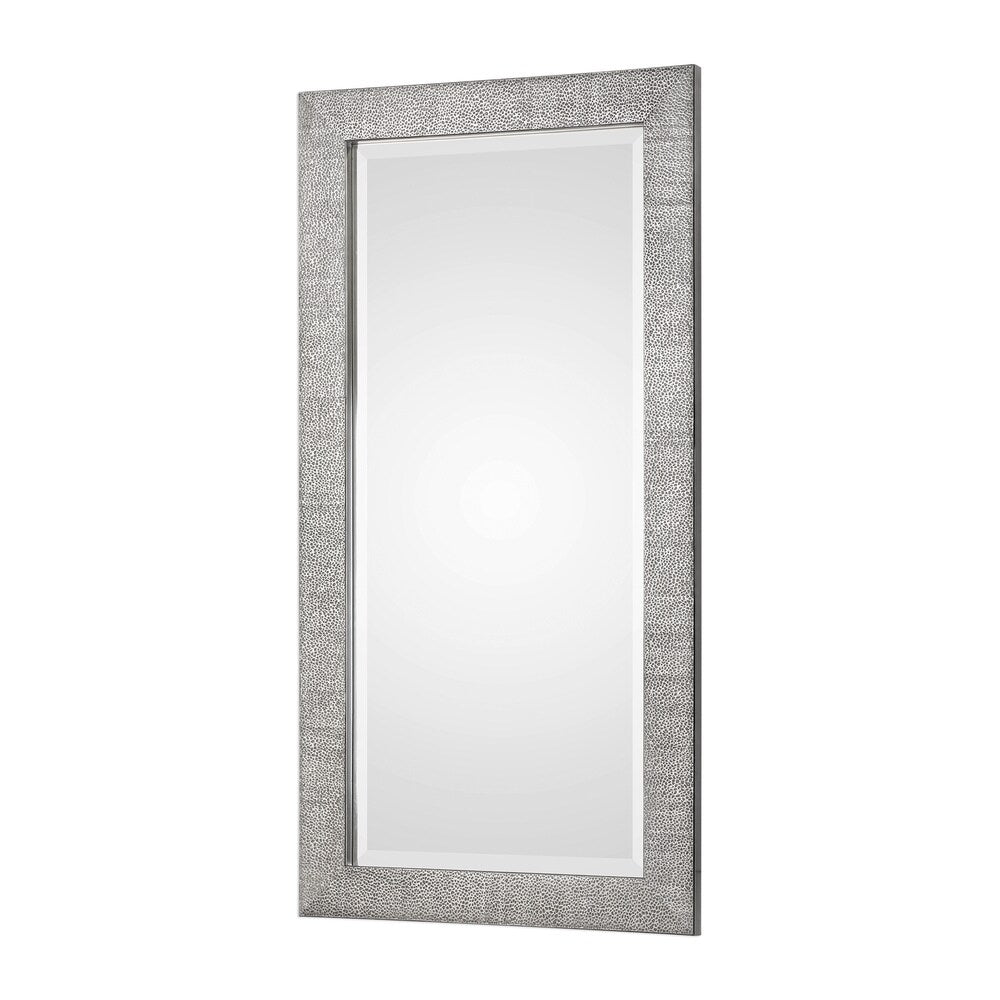 Uttermost Tulare Metallic Silver Wall Mirror - 24x48x1