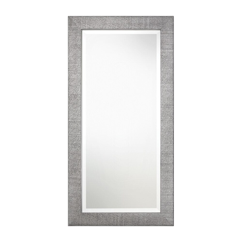 Uttermost Tulare Metallic Silver Wall Mirror - 24x48x1