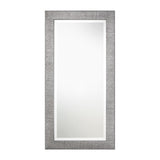 Uttermost Tulare Metallic Silver Wall Mirror - 24x48x1