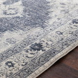 Uzziah Oriental Traditional Area Rug - 6'7" x 9'