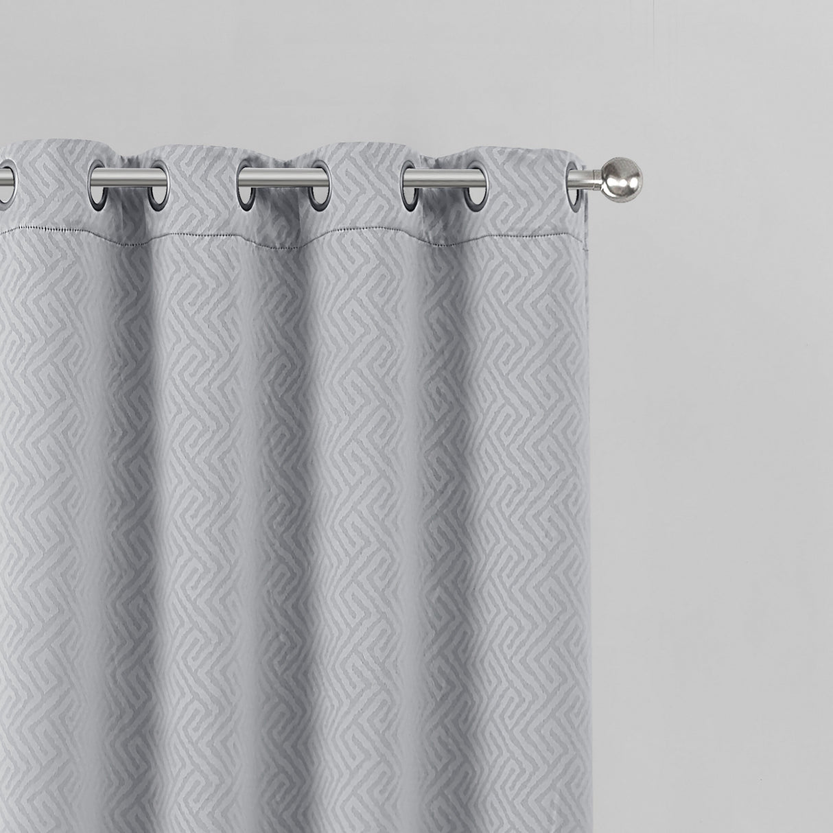 VCNY Home Zoe Geometric Grommet Blackout Curtain Panel - 52" x 90"
