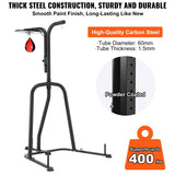 VEVOR 2 in 1 Punching Bag Stand Adjustable Height Boxing Punching Bag and Speed Bag Stand for Home Gym Fitness