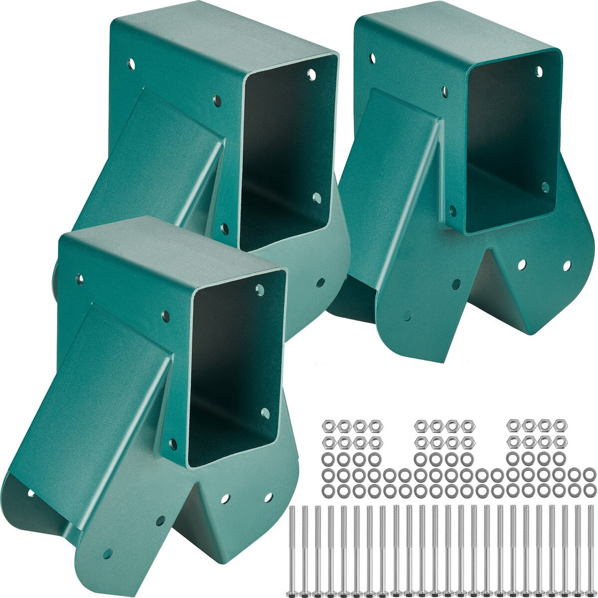 VEVOR A-Frame Middle Swing Set Brackets,Heavy Duty Carbon Steel Swing Set Hardware with Mounting Hardware
