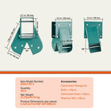 VEVOR A-Frame Middle Swing Set Brackets,Heavy Duty Carbon Steel Swing Set Hardware with Mounting Hardware