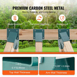 VEVOR A-Frame Middle Swing Set Brackets,Heavy Duty Carbon Steel Swing Set Hardware with Mounting Hardware