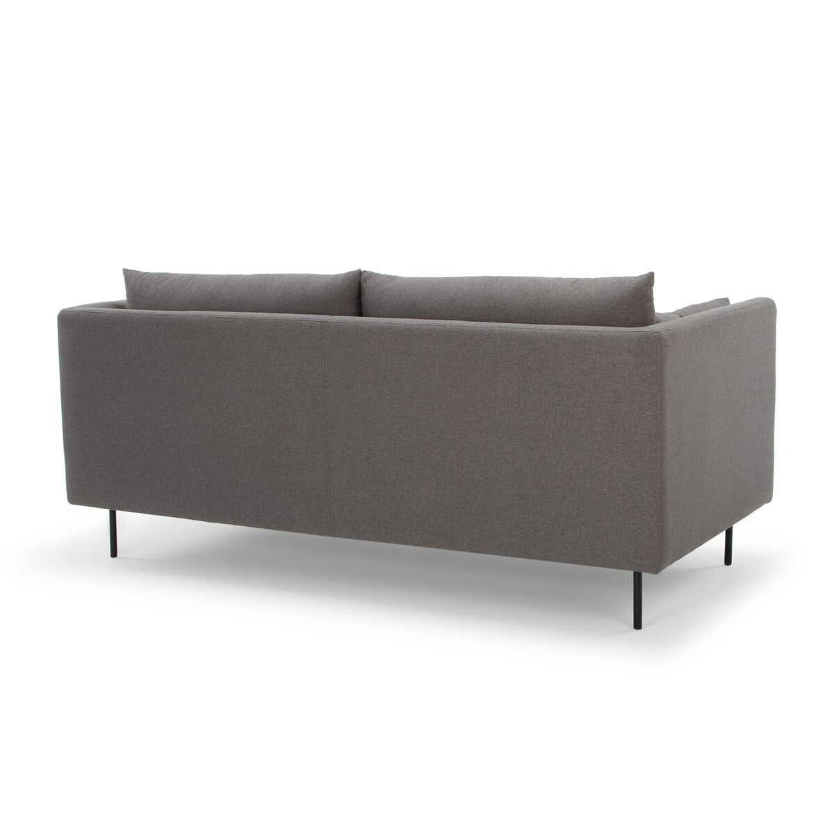 VIFAH Signature Italian Design 72-inch Tuxedo 2-Seater Sofa with Throw Pillows