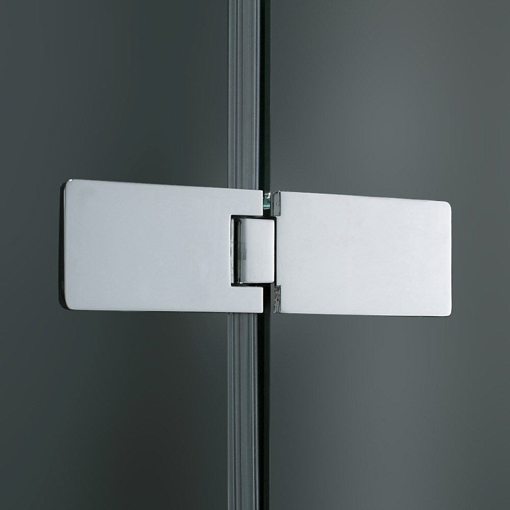 VIGO 32 x 48 Frameless 3/8" Frosted Shower Enclosure