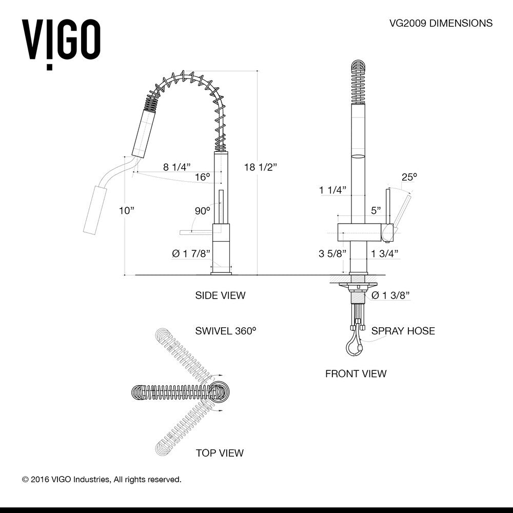 VIGO Chisholm Stainless Steel Kitchen Sink and Lincroft Faucet Set