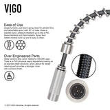 VIGO Chisholm Stainless Steel Kitchen Sink and Lincroft Faucet Set