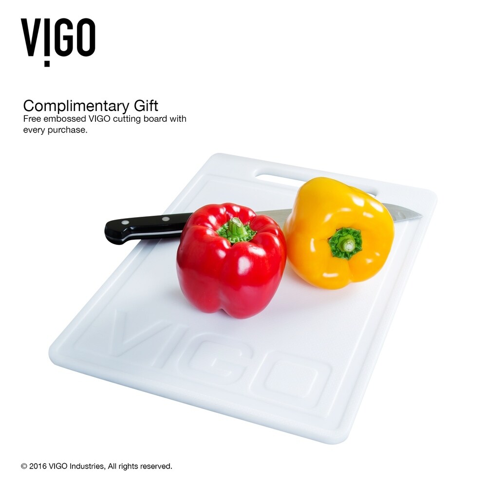 VIGO Chisholm Stainless Steel Kitchen Sink and Zurich Faucet Set