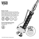 VIGO Chisholm Stainless Steel Kitchen Sink and Zurich Faucet Set