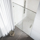 VIGO Ryland Clear Adjustable Frameless Sliding Shower Door