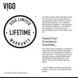 VIGO Soho Clear Adjustable Frameless Shower Door