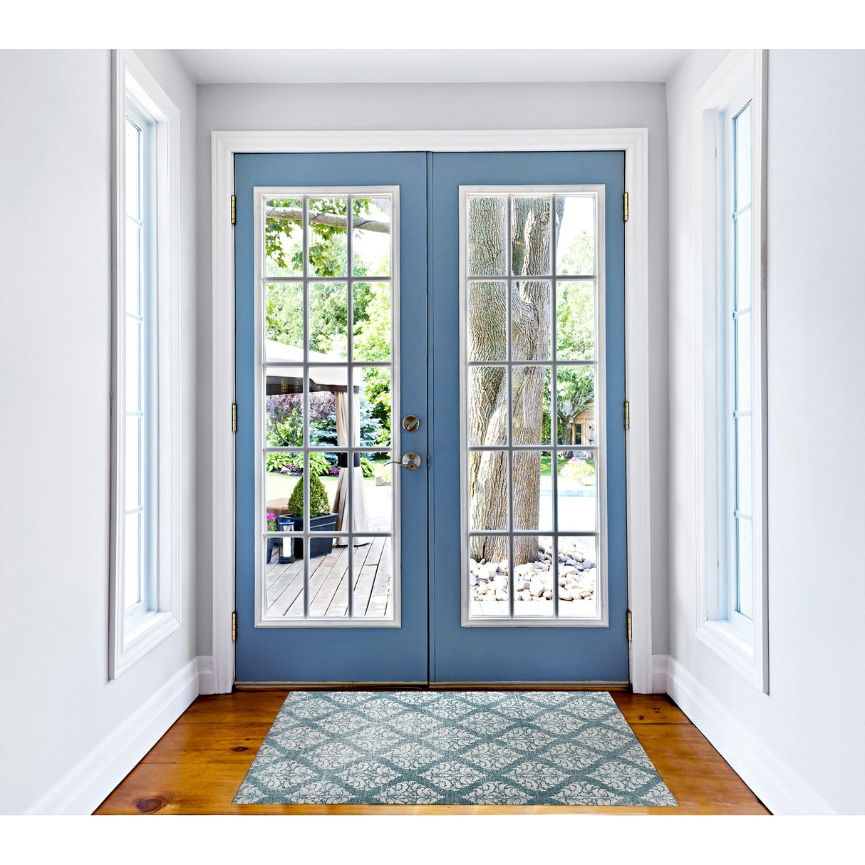 VIGO TEAL Doormat By Kavka Designs
