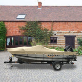 VINGLI Boat Sail Cover Heavy Duty 600D Polyester Waterproof UV Resistant