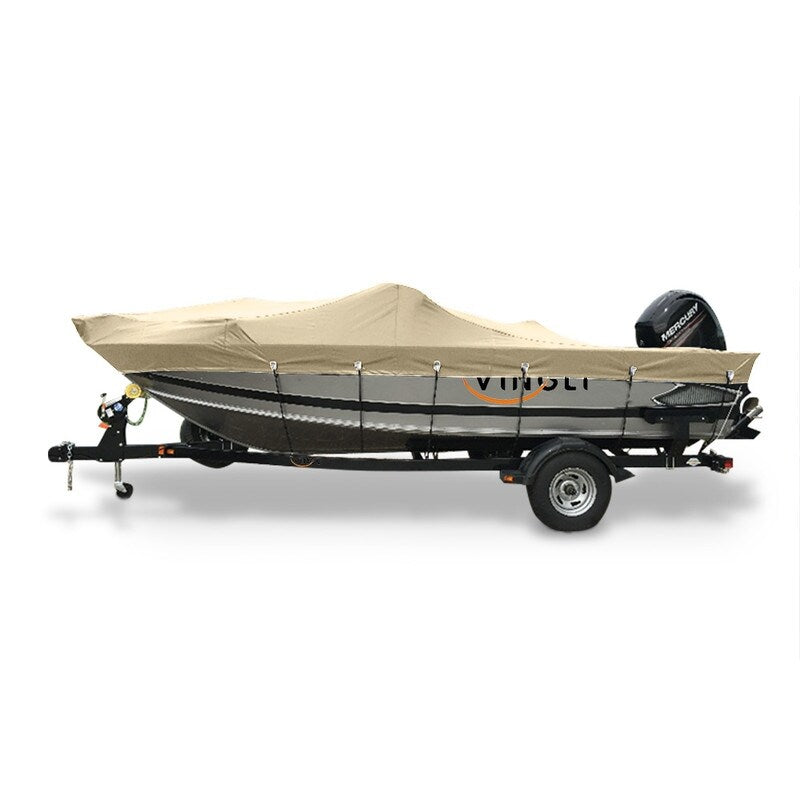 VINGLI Boat Sail Cover Heavy Duty 600D Polyester Waterproof UV Resistant